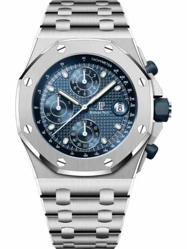 Audemars Piguet Royal Oak Offshore Stainless Steel / Blue / Bracelet 26238ST.OO.2000ST.01