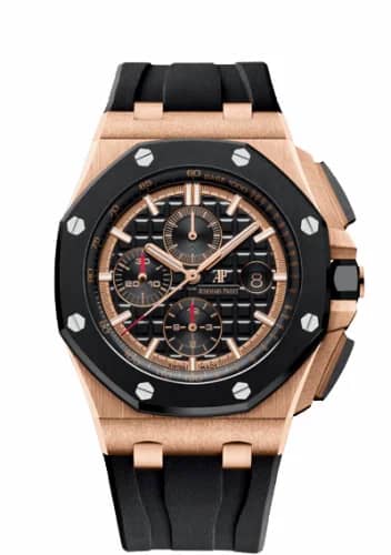 Audemars Piguet Royal Oak Offshore 42 Pink Gold / Ceramic / Black / Rubber 26401RO.OO.A002CA.02