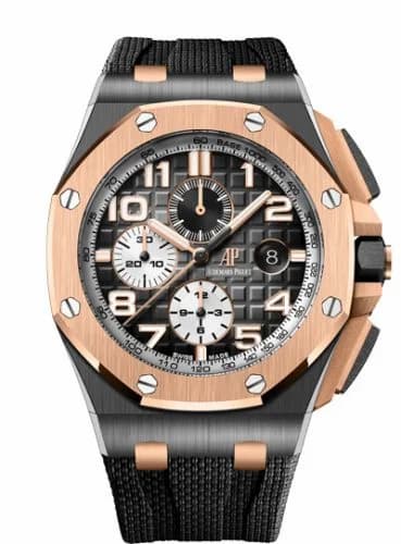 Audemars Piguet Royal Oak Offshore 44 Ceramic / Pink Gold / Grey 26405NR.OO.A002CA.01