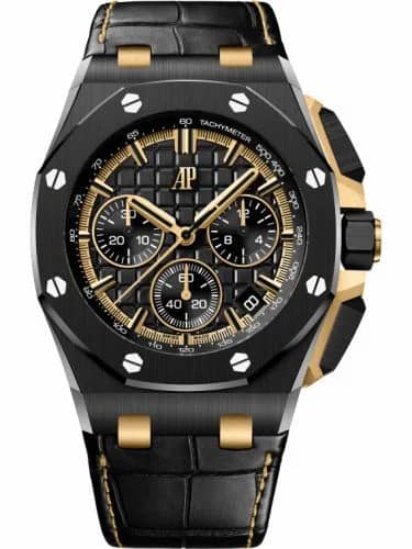 Audemars Piguet Royal Oak Offshore 43 Ceramic - Yellow Gold / Black 26420CE.OO.A127CR.01
