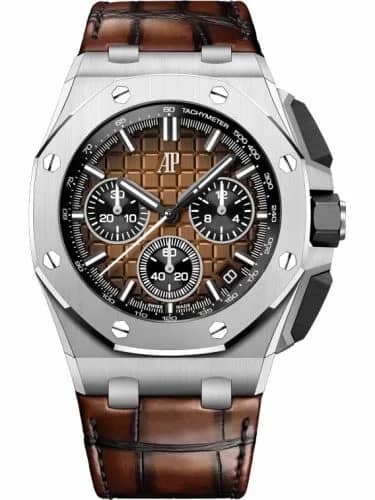 Audemars Piguet Royal Oak Offshore 43 Stainless Steel / Brown 26420ST.OO.A828CR.01