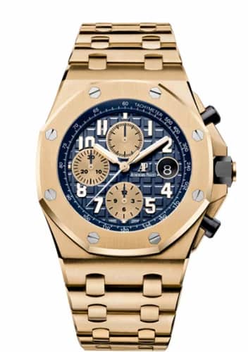 Audemars Piguet Royal Oak Offshore 26470 Yellow Gold / Blue 26470BA.OO.1000BA.01