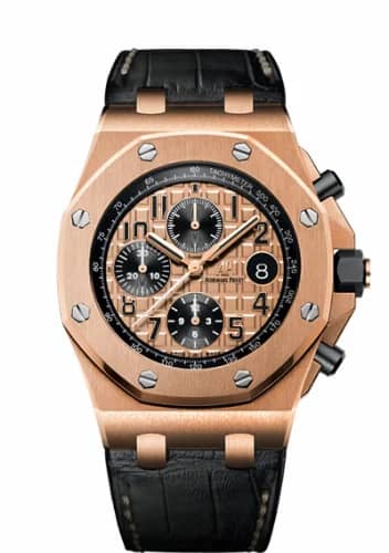 Audemars Piguet Royal Oak Offshore 26470 Pink Gold / Pink Gold / Alligator 26470OR.OO.A002CR.01