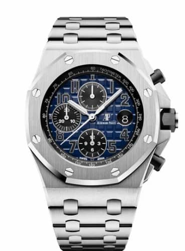 Audemars Piguet Royal Oak Offshore 42 Platinum / Smoked Blue / Bracelet 26470PT.OO.1000PT.02