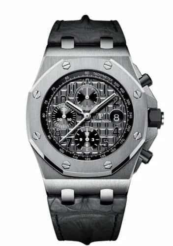 Audemars Piguet Royal Oak Offshore 26470 Stainless Steel / Grey / Alligator 26470ST.OO.A104CR.01