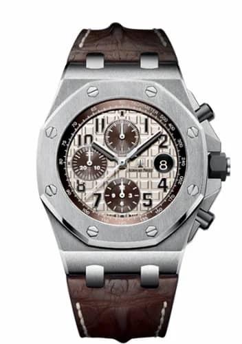Audemars Piguet Royal Oak Offshore 26470 Stainless Steel / Safari / Alligator 26470ST.OO.A801CR.01