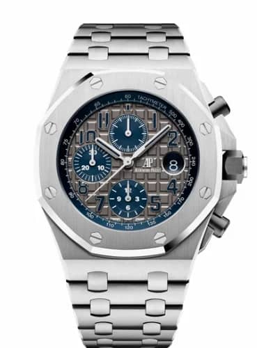 Audemars Piguet Royal Oak OffShore 42 Chronograph Titanium / Grey / Bracelet / QE II Cup 26474TI.OO.1000TI.01