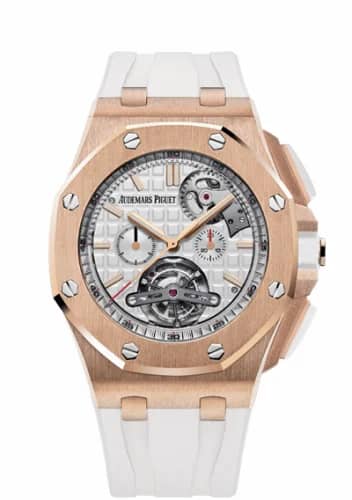 Audemars Piguet Royal Oak Offshore Tourbillon Chronograph Peripheral Red Gold / White 26540OR.OO.A010CA.01
