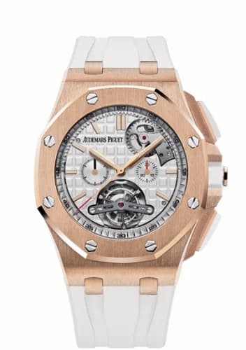Audemars Piguet Royal Oak Offshore Tourbillon Chronograph Peripheral Red Gold / White 26540OR.OO.A010CA.01