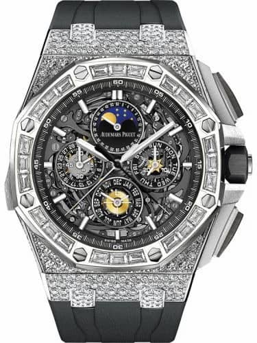 Audemars Piguet Royal Oak OffShore Grande Complication White Gold / Baguette / Skeleton 26575BC.ZZ.A002CA.01