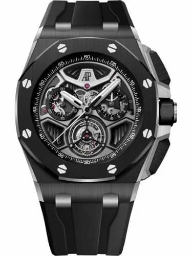Audemars Piguet Royal Oak Offshore Flying Tourbillon Chronograph Ceramic - Titanium 26622CE.OO.D002CA.01