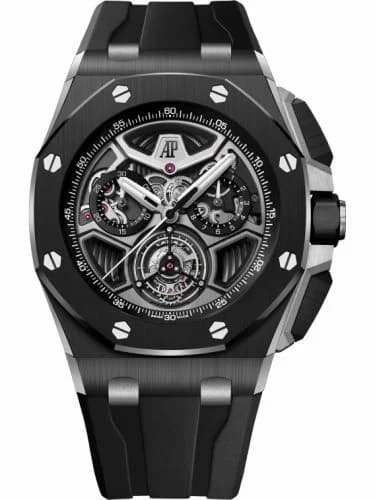 Audemars Piguet Royal Oak Offshore Flying Tourbillon Chronograph Ceramic - Titanium 26622CE.OO.D002CA.01