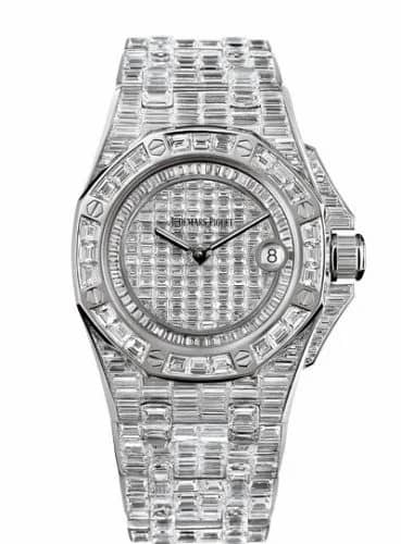 Audemars Piguet Royal Oak OffShore 67543 Lady Quartz Full Baguette 67543BC.ZZ.9185BC.01