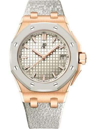 Audemars Piguet Royal Oak Offshore Selfwinding 37 Rose Gold - Rubberclad 77605OK.OO.A101CA.01