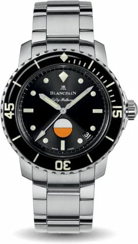 Blancpain Fifty Fathoms MIL-SPEC Stainless Steel / Black / Bracelet 5008-1130-71S — фото часов Blancpain Fifty Fathoms MIL-SPEC Stainless Steel / Black / Bracelet 5008-1130-71S — фото часов