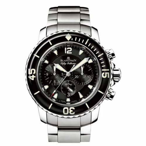 Blancpain Fifty Fathoms Chronographe Flyback Stainless / Black / Bracelet 5085F-1130-71