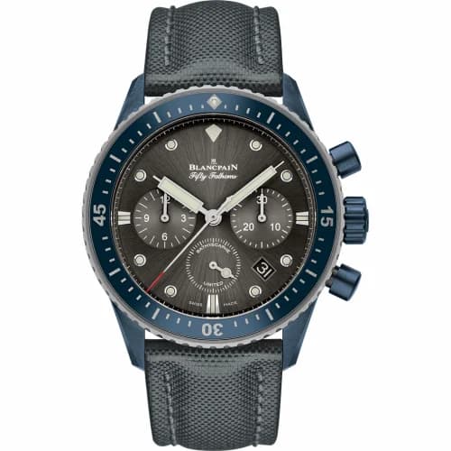 Blancpain Fifty Fathoms Bathyscaphe Ocean Commitment II Flyback Chronograph 5200-0310-G52 A