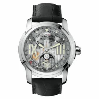Blancpain L-Evolution Quantieme Complet 8 Jours White Gold 8866-1500-53B