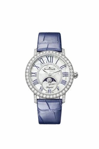 Blancpain Ladybird Colors Phases de Lune White Gold - Diamond / MOP 3662-1954-55B — фото часов Blancpain Ladybird Colors Phases de Lune White Gold - Diamond / MOP 3662-1954-55B — фото часов