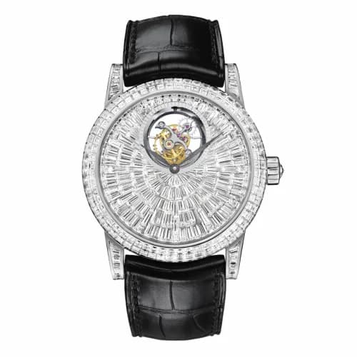 Blancpain Léman Tourbillon White Gold / Serti Baguette 2926A-5222-55B
