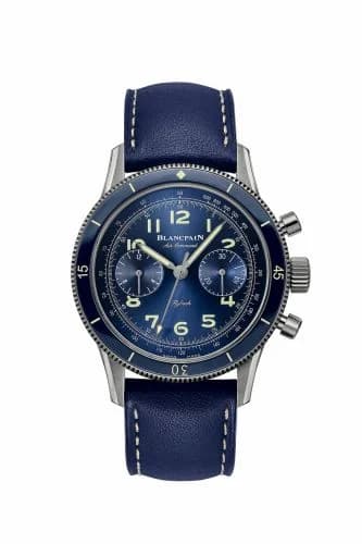 Blancpain Air Command Titanium / Blue AC02-12B40-63B