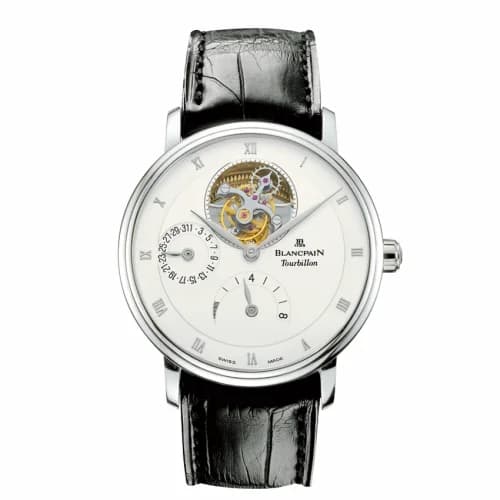 Blancpain Villeret Tourbillon 8 Jours White Gold / Opaline 6025-1542-55B