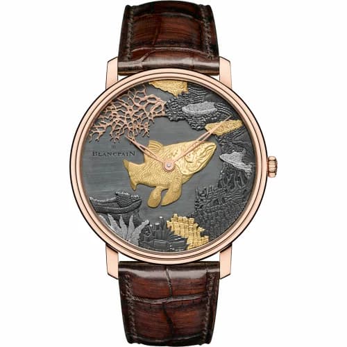 Blancpain Villeret Manuelle Piece Unique Shakudō Pine Tree 6615-3616-55B - 3