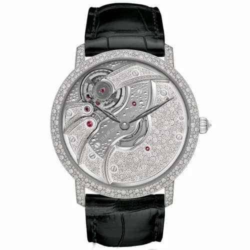 Blancpain Villeret Mouvement Inversé Serti Neige 6616-9400-55B