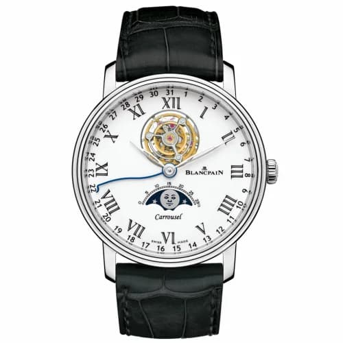 Blancpain Villeret Carrousel Phase de Lune Platinum 6622L-3431-55B