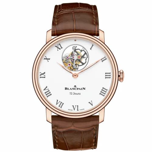 Blancpain Villeret Tourbillon Volant Une Minute 12 Jours Red Gold 66240-3631-55B