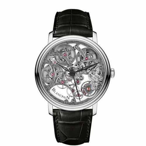Blancpain Villeret Squelette 8 Jours White Gold 6633-1500-55B