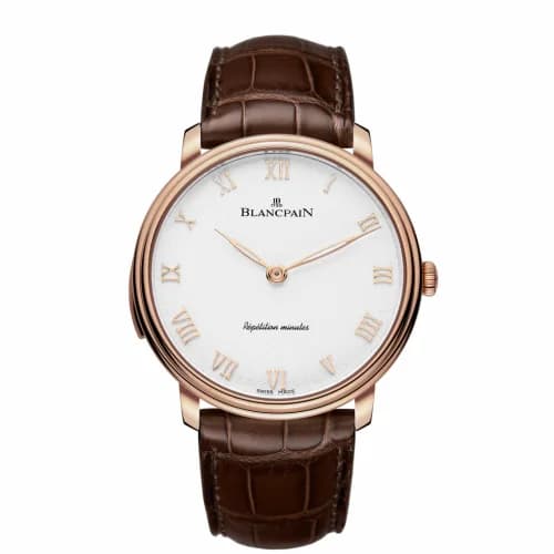 Blancpain Villeret Répétition Minutes Automatique Red Gold 6635-3642-55B