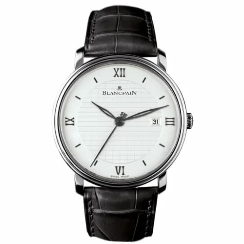 Blancpain Villeret Ultraplate Automatique 40mm Stainless Steel / White Damier 6651-1143-55B