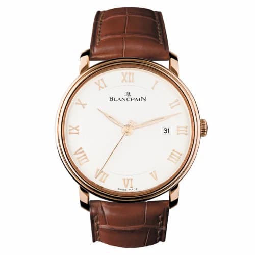 Blancpain Villeret Ultraplate Automatique 40mm Red Gold / Opalin 6651-3642-55B