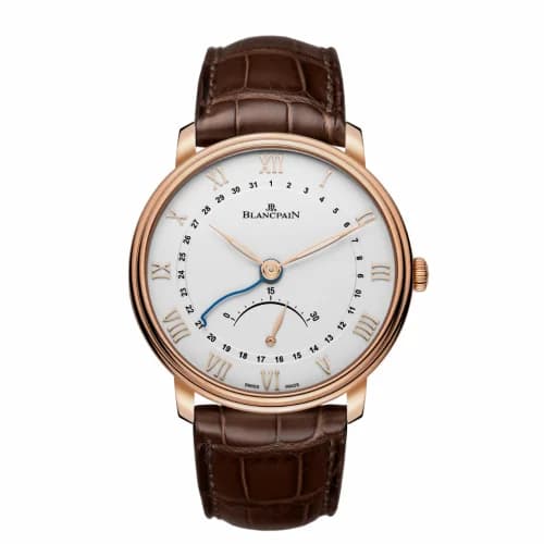 Blancpain Villeret Ultraplate Quantième Seconde Rétrograde Red Gold / Opalin 6653Q-3642-55B