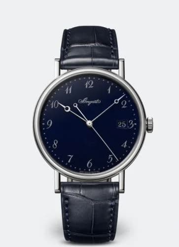 Breguet Classique 5177 White Gold / Blue Enamel 5177BB/2Y/9V6 — фото часов Breguet Classique 5177 White Gold / Blue Enamel 5177BB/2Y/9V6 — фото часов