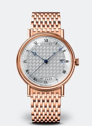 Breguet Classique 5177 Rose Gold / Silver / Bracelet 5177BR/12/RV0