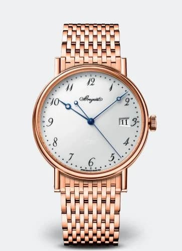 Breguet Classique 5177 Rose Gold / White Enamel / Bracelet 5177BR/29/RV0