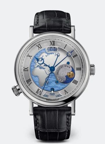 Breguet Classique Hora Mundi 5717 Platinum / Europe - Africa 5717PT/EU/9ZU