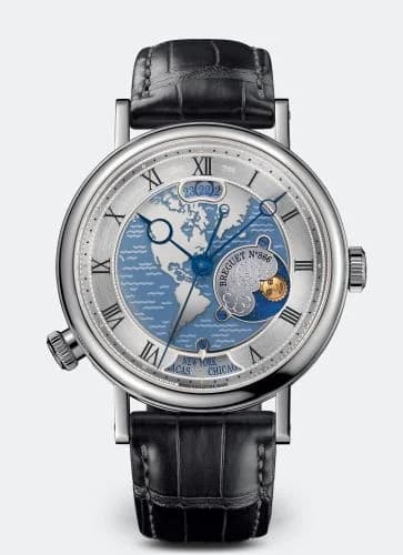 Breguet Classique Hora Mundi 5717 Platinum / America 5717PT/US/9ZU