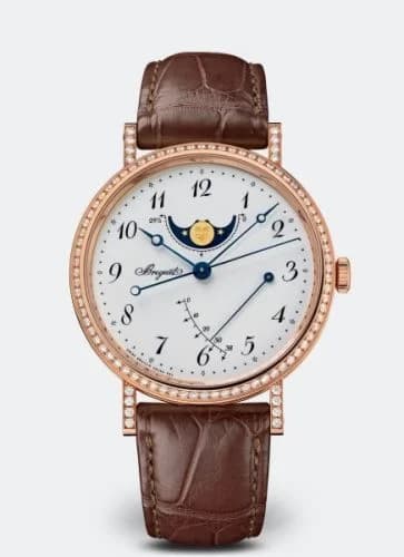 Breguet Classique 7788 Moonphase Rose Gold / Grand Feu Enamel 7788BR/29/9V6/DD00
