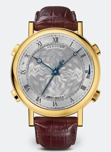 Breguet Classique La Musicale 7800 Yellow Gold / Silver 7800BA/11/9YV