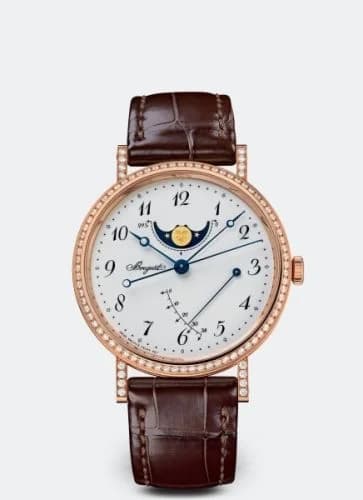 Breguet Classique 8788 Moonphase Rose Gold / Grand Feu Enamel 8788BR/29/986/DD00