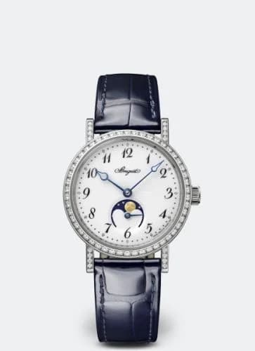 Breguet Classique Dame 9088 White Gold / White 9088BB/29/964/DD0D