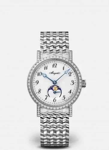 Breguet Classique Dame 9088 White Gold / White / Bracelet 9088BB/29/BC0/DD00