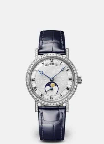 Breguet Classique Dame 9088 White Gold / White MOP 9088BB/52/964/DD0D