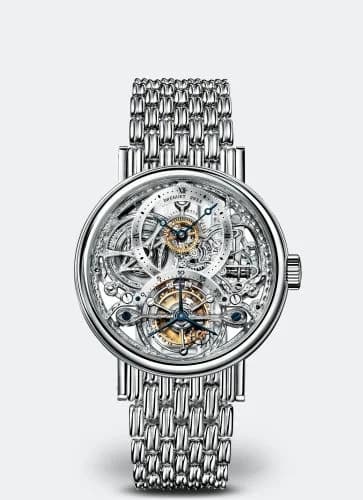 Breguet Tourbillon 3355 Platinum / Silver / Bracelet 3355PT/00/PA0