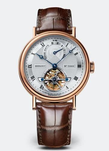 Breguet Tourbillon Five Days Rose Gold / Silver 5317BR/12/9V6 — фото часов Breguet Tourbillon Five Days Rose Gold / Silver 5317BR/12/9V6 — фото часов