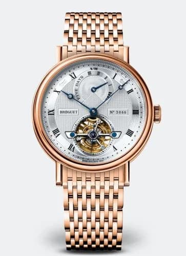 Breguet Tourbillon Five Days Rose Gold / Silver / Bracelet 5317BR/12/RV0