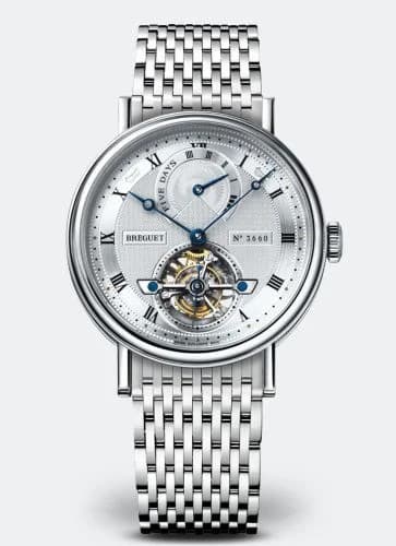 Breguet Tourbillon Five Days Platinum / Silver / Bracelet 5317PT/12/PV0 — фото часов Breguet Tourbillon Five Days Platinum / Silver / Bracelet 5317PT/12/PV0 — фото часов